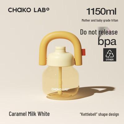Chakolab Large Capacity Summer Straw Water Bottle