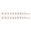 Metal New Polka-dot Nail Art Patch Nail Temperament Whitening High-end Wear Short Ins Wear Nails 24 Pieces