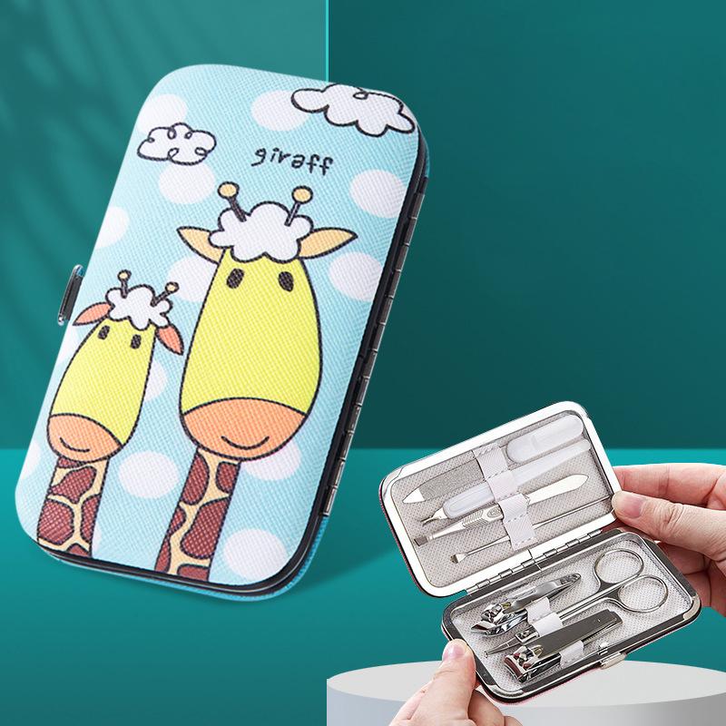 

Бытовые кусачки для ногтей из нержавеющей стали, набор из 7 предметов