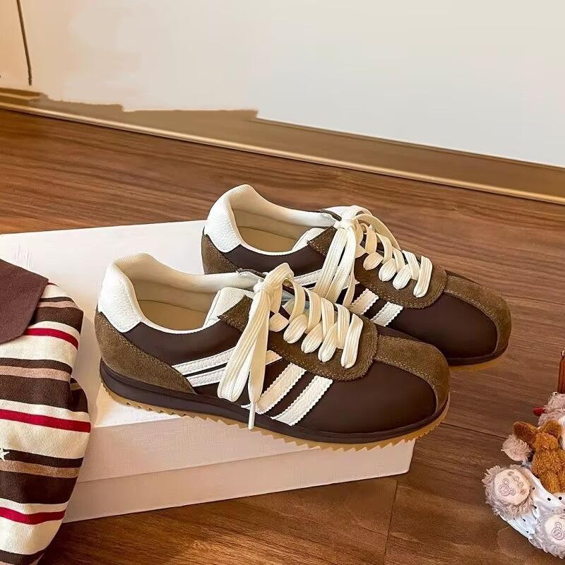Autumn New Retro Dexun Shoes Flat-soled Korean Comfortable Casual Forrest Gump Sports and Leisure Board Shoes