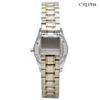 CREPHA Analog 10 ATM Water Simple Easy to Metal 14mm Band Suitable for High School and Junior High School White (Klepha) Women's Watch, Resistant,