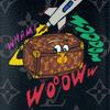 Louis Vuitton Brazza Holiday Comic Graffiti Monogram Canvas Wallet Men Wallets Black M80931