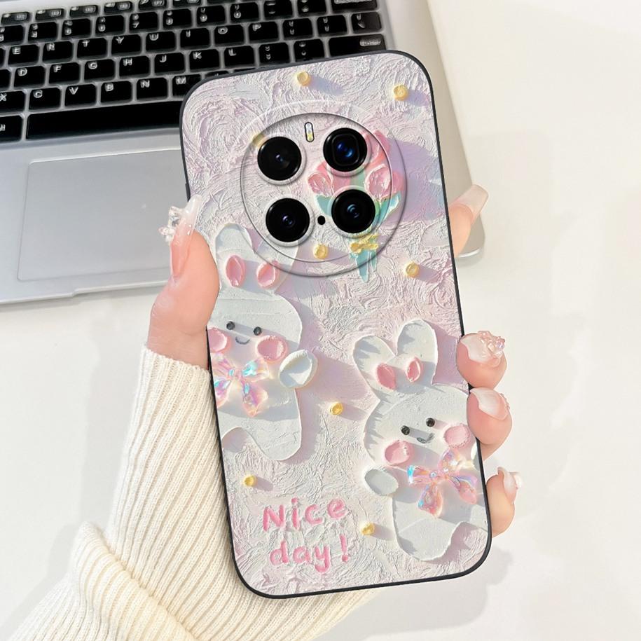 For Honor Magic7 Pro Case PTP-N49 PTP-AN10 Silicone Cover Fashion Flower Soft Protective Bumper For Honor Magic7 Lite 2025 Coque