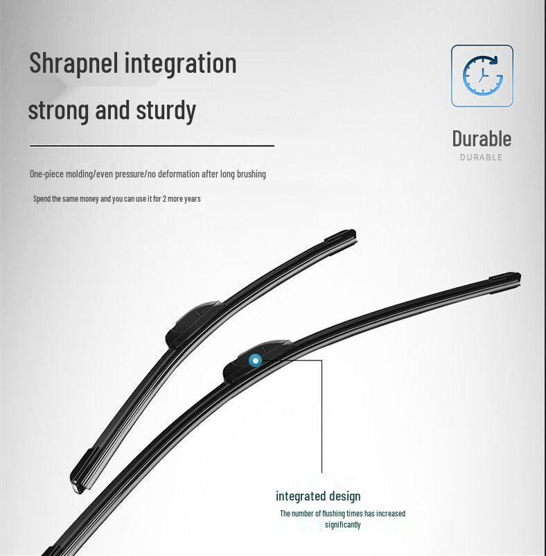 Rubber Strip for Cheetah Mattu Frameless Front Wipers, Original Maitu Rear Blade