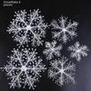 Small Adorable Plastic Christmas Snowflakes For Creative Holiday Party Decorations