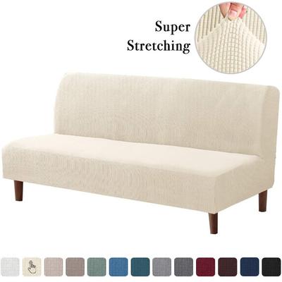 Universeller armloser Sofa-Bettbezug, klappbar, moderne Sitzbezüge, Stretchbezüge, günstiger Couch-Schutz, elastischer Futon-Spandex-Bezug