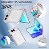 Easy Press Button Phone Case Magnetic Slim Protective for IPhoneDuo 2026, Clear Anti-yellowing Acrylic Cover Durable Accessory with Non-slip
