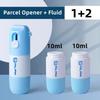 3pcs Thermal Paper Correction Fluid Address Blocker Eraser With Retractable Knife Parcel Opener Anti Peep Identity Information