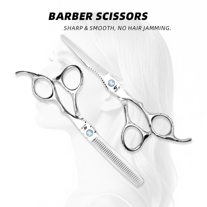 Professional Barber Thinning Shears - Hair Cutting & Styling Scissors for Salon Stylists