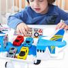 Aircraft Vehicle Toys Fun Educational Simulation Transport Cargo Airplane Car Toy Play Set For 3 To 6 Years Old