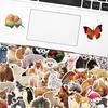 50 wiederverwendbare Sticker inspiriert von der Natur (Augen-Aufkleber), mehrfarbig