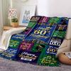 Empowerment Celebration Royal 60Th Birthday Throw Customize Text Durable Comfort Suitable For Sofa Couch Office Bed Picnics Four Seasons Universal
