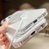 Magnetic & Transparent iPhone Case for iPhone 17/16/15 Pro/14/13/12/11 Pro Models