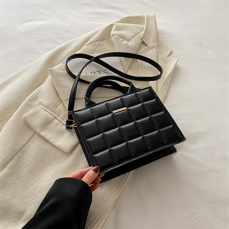Stylish Large Capacity Womens Tote Bag Chic Casual Spring Fashion Handbag чёрный