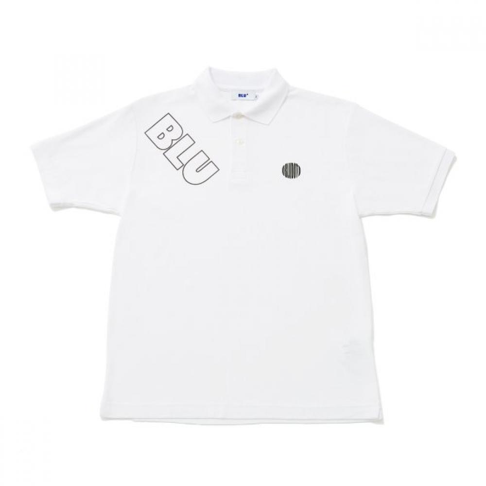 Blu DoT DrayTouch Pique T shirT Plus Wh 100