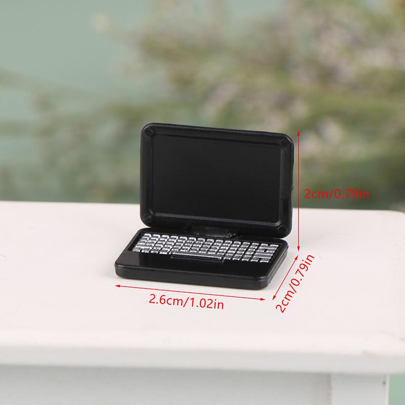 

1/12 кукольный домик весы кассир радио ноутбук модель кукольный домик мини супермаркет аксессуары кукольный дом украшения игрушки A4