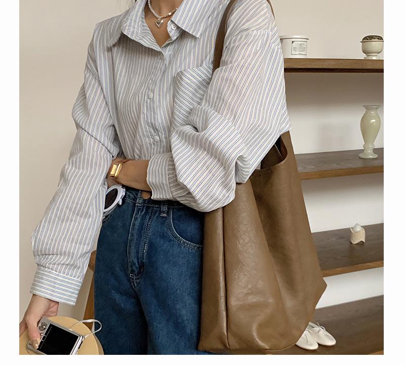 Trendy Extra-Large Women's Tote Bag - Autumn/Winter Korean Style, Versatile, Simple & Fashionable Shoulder Bag