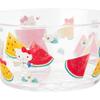 Sanrio Clear Bowl Colorful Fruit Hello Kitty Kitty Character x 13 x 13cm 115843 6.2