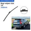 3PCS For Volvo XC90 MK2 2016-2020 24"+20"+14" Front Rear Wiper Blades Windshield Windscreen Window Cutter Accessories 2019 2020