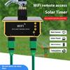 A74E-Solar Powered Wifi Smart Plastic Watering Timer Automatic Irrigation Sprinkler System For Garden Lawn Greenhouse 1 Water Un
