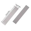 100 Self-Adhesive Mirror Glass Stickers • Residue Free And Removable • Rectangular Wallpaper Style Stickers