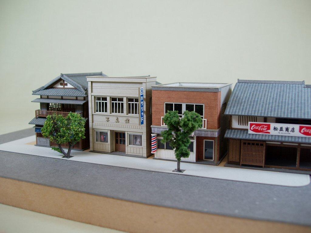Sankei Nostalgic Diorama Series Photo Gallery 1/150 MP03-25