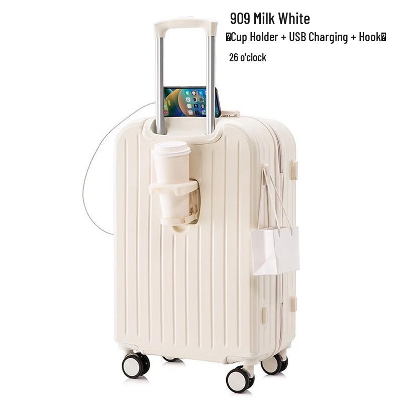 OEING Lightweight Multifunctional Travel Suitcase 26 inch