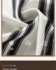 Women's Striped Thin Ice Silk Pajama Set, Long Sleeve, Spring/Autumn Style, High-End Feel for Indoors or Outdoors