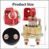 Battery cutoff switch for construction vehicles and excavators copper build rated 300A reliable isolator for power management