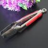 Red Handle Stainless Steel Food Tongs