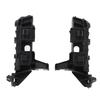 Pair of Front Bumper Bracket Strong Support Left Right Long Lasting Easy Install 71280T20A01 for Cars