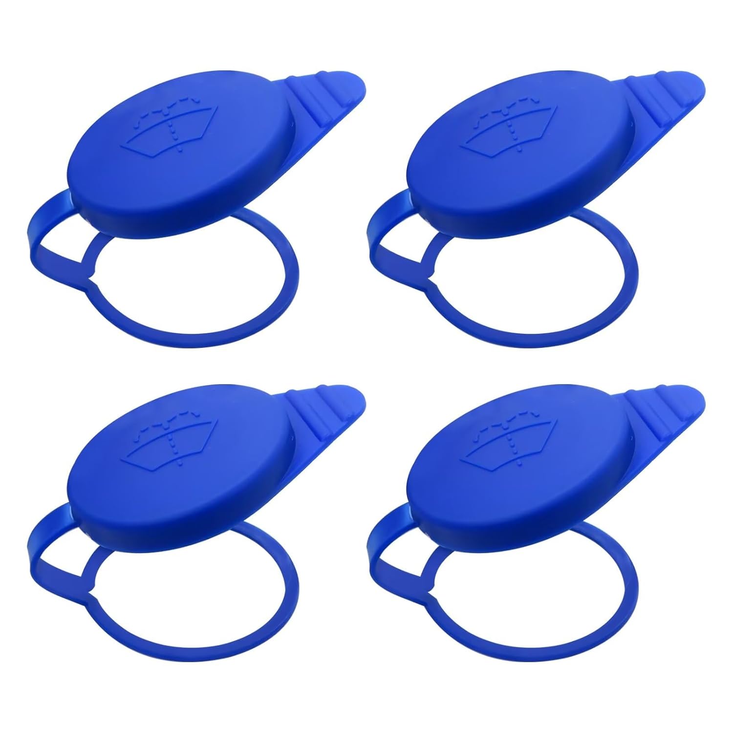 Upgraded 4Pcs Windshield Washer Fluid Cap Wiper Reservoir Tank Cap Compatible for Ford Transit Connect 2018-2020 NEW