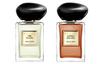 ARMANI Premium Private Reserve Conjuntos de Perfume Chá Yulong Vetiver Eau De Toilette Amadeirado 100ml+100ml Presente de Aniversário