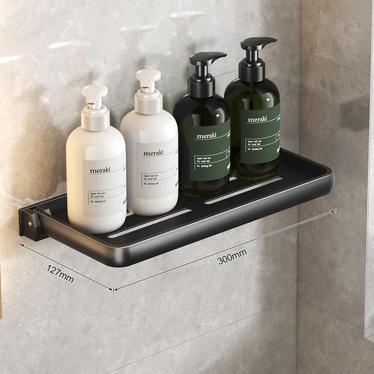 

Складная настенная полка для хранения в ванной комнате для туалета и умывальника, установка без сверления