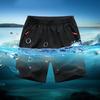 Summer Breathable Shorts Men's Thin Quick-drying Sports Running Loose Ice Pants Basketball Fitness Five-point Training Pants