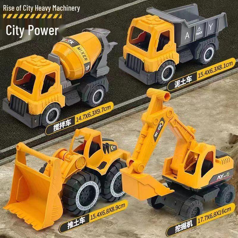 Durable Engineering Excavator Toy Model for Kids