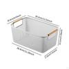 Hollow Storage Basket Sundries Multiuse Decoration Desktop Organizer Bin for Bathroom