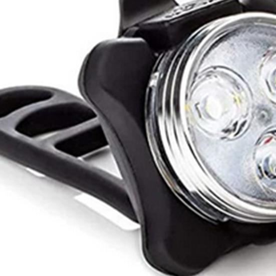 Fahrradlicht USB Wiederaufladbar Über 10 Stunden Laufzeit Wasserdichtes LED Fahrradlicht 4 Modi Vorne Hinten Sicheres Outdoor Fahrradlicht