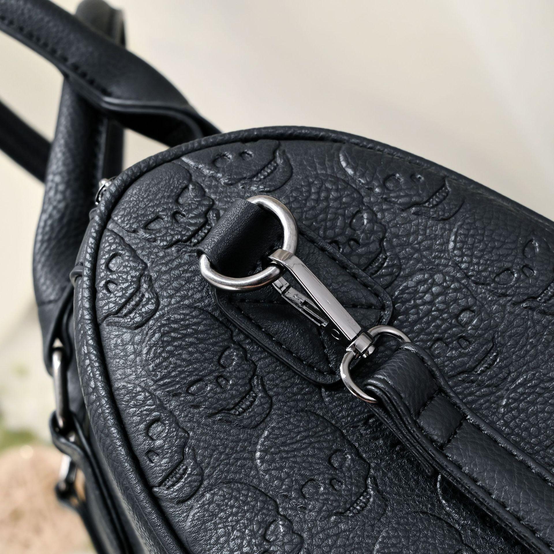 Jierotyx готический стиль Череп большая сумка для женщин стимпанк декор с шипами — фото 8