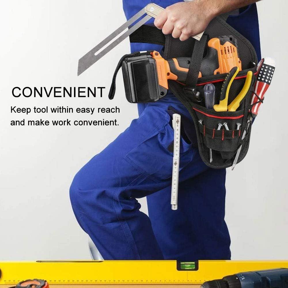 Tool bag, measuring bag with tape measure, men's craftsman belt, craftsman strong tool bag, woodworking construction bag