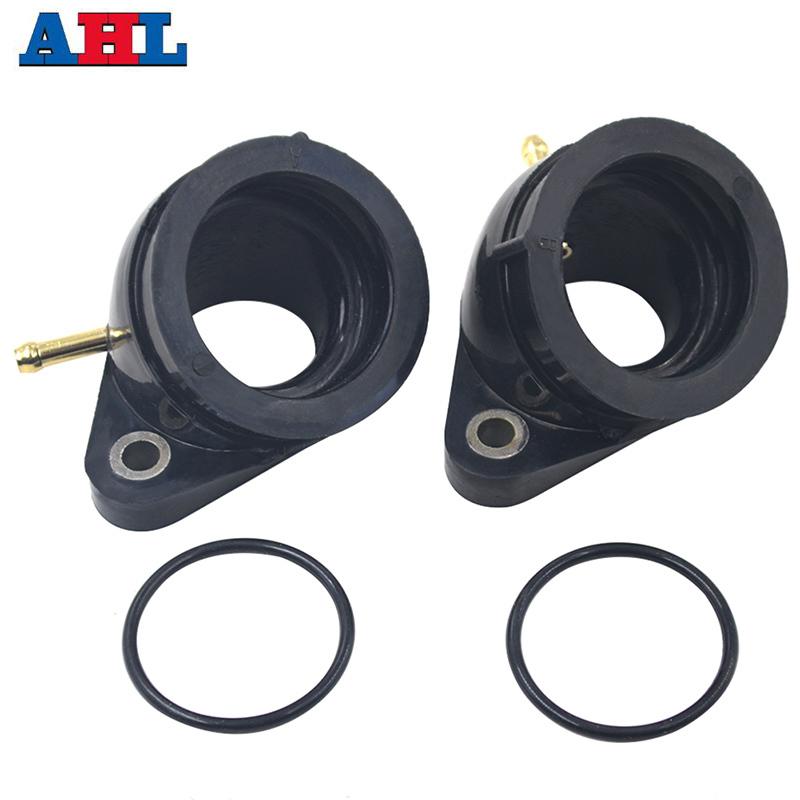 Carburetor Intake Manifold Pipe Interface Adapter For Yamaha XV400 XV 400 Virago 91-94 XV535 XV 535 88-01 XV500 XV 500 1992-1998