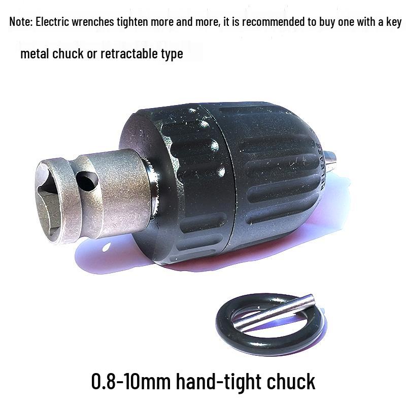 Adaptor Mandrină Burghiu Cheie Electrică - Șurubelniță Pneumatică la Tijă Extensie Cheie de Impact Pneumatică