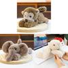 Jc Monkey Elephant Rabbit Plush Toy Soft Stuffed Animal Gift For Children And Girls