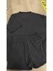 Women's Summer Fashion V-Neck Pajama Set - Casual, Loose, Solid Color