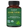 Bunkell Aloe Vera Supplement, 180mg Organic Inner Leaf Gel, 120 Caps