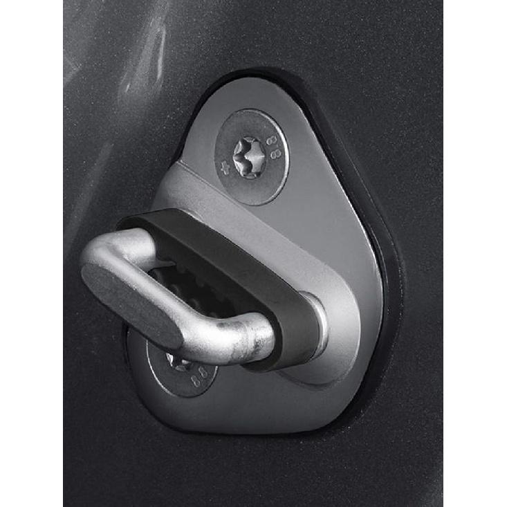 Silicone Car Door Lock Cover Pad Universal Anti Vibration Shock Absorber Soundproof Damper For Auto Door Latch Anti Scratch Gas Tank Doors 4