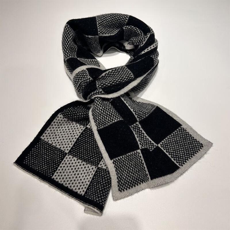 

G·TENNA Классический кашемировый шарф в клетку 155x20 CM