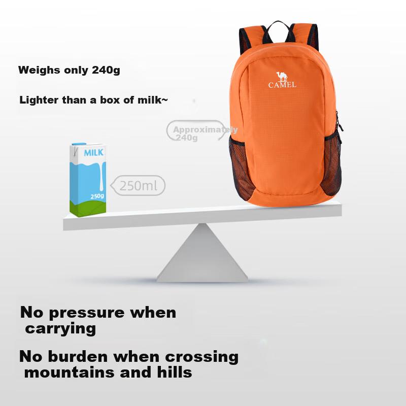 CAMEL Hiking and Casual Backpack, Sports, Travel Backpack, 573C875035A, Light Onion Yellow, 30*19*46cm, 25L