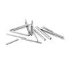 Stainless Steel Pass-through Tube Bracelet Connector Simple Handmade Hollow Designer Tube Necklace Beading DIY Jewelry Findings