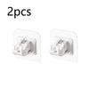 4pcs Nail-Free Adjustable Curtain Rod Holder Clamp Curtain Rod Brackets
